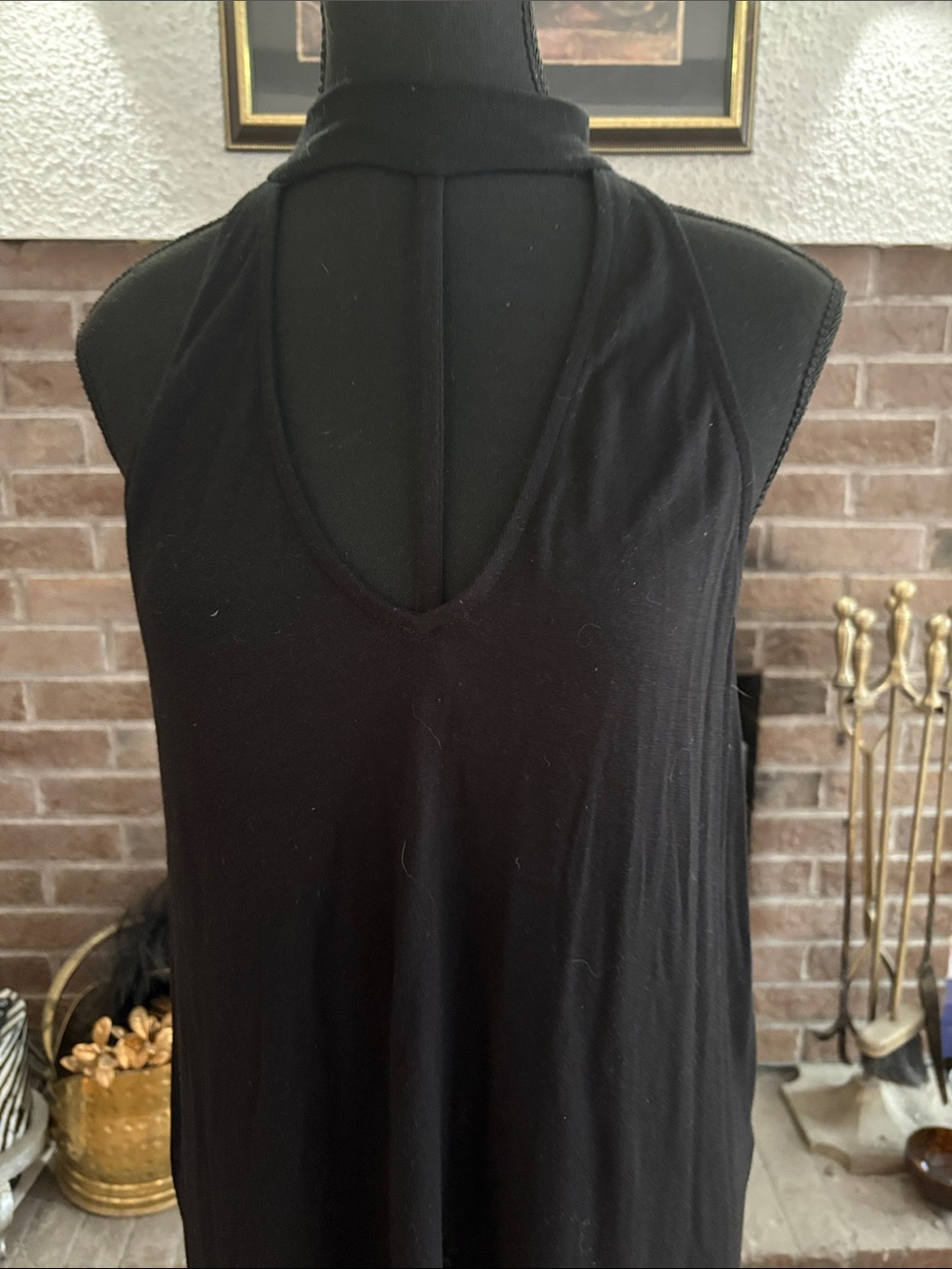 Express Black Racerback Tank Top